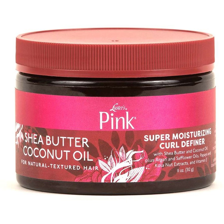 Pink Shea Butter Coconut Oil Curling Creme