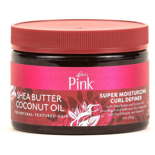 Pink Shea Butter Coconut Oil Curling Creme