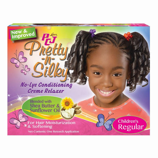 Pcj Pretty N Silky No-Lye Relaxer 1 Touch Up Childrens Regular