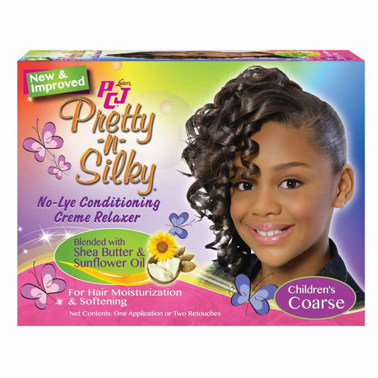 Pcj Pretty N Silky No-Lye Relaxer Childrens Coarse