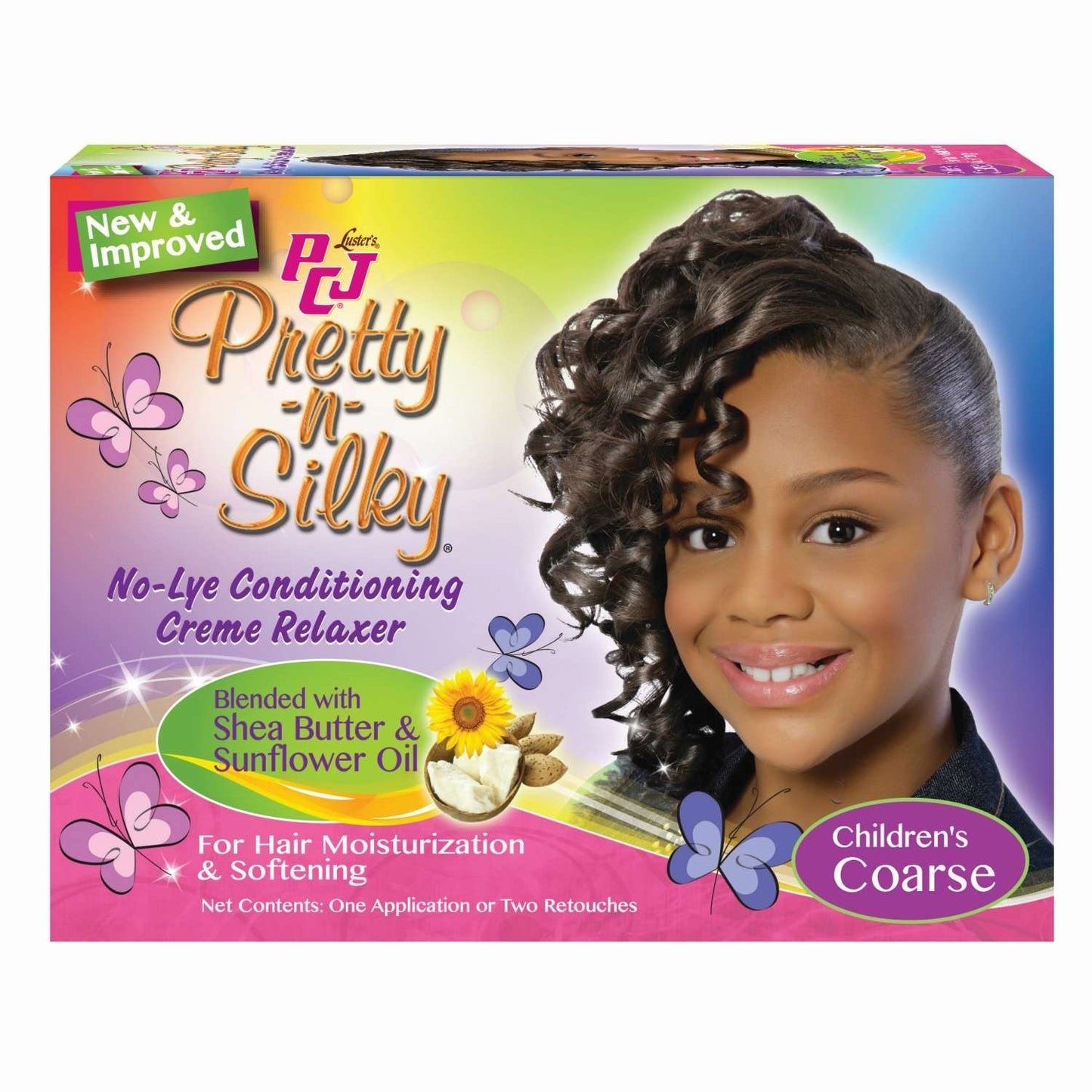 Pcj Pretty N Silky No-Lye Relaxer Childrens Coarse