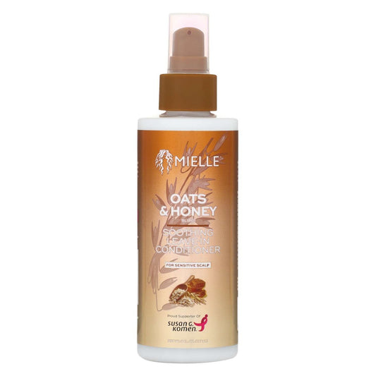 Mielle Oats  Honey Soothing Leave-In Conditioner For Sensitive Scalp