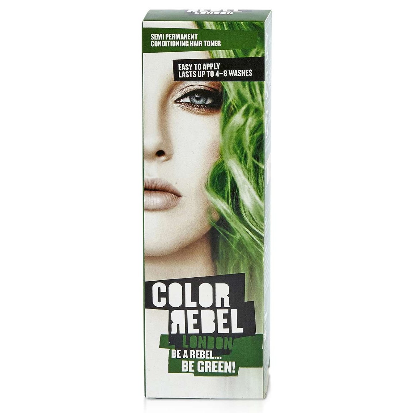 Color Rebel Semi Perm Green