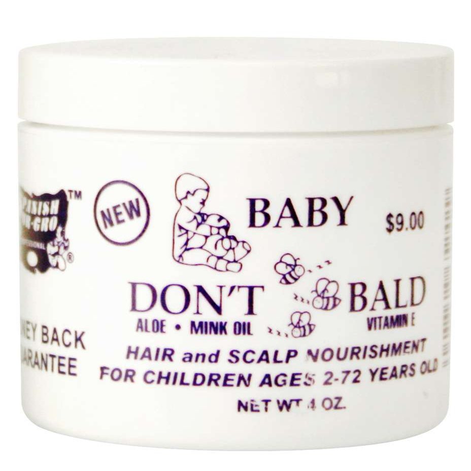 Baby Dont Bee Bald Hairscalp Nutrición Azul