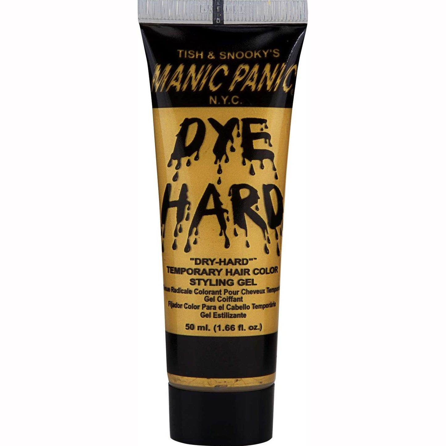 Manic Panic Dye Gel de peinado temporal duro Glam Gold