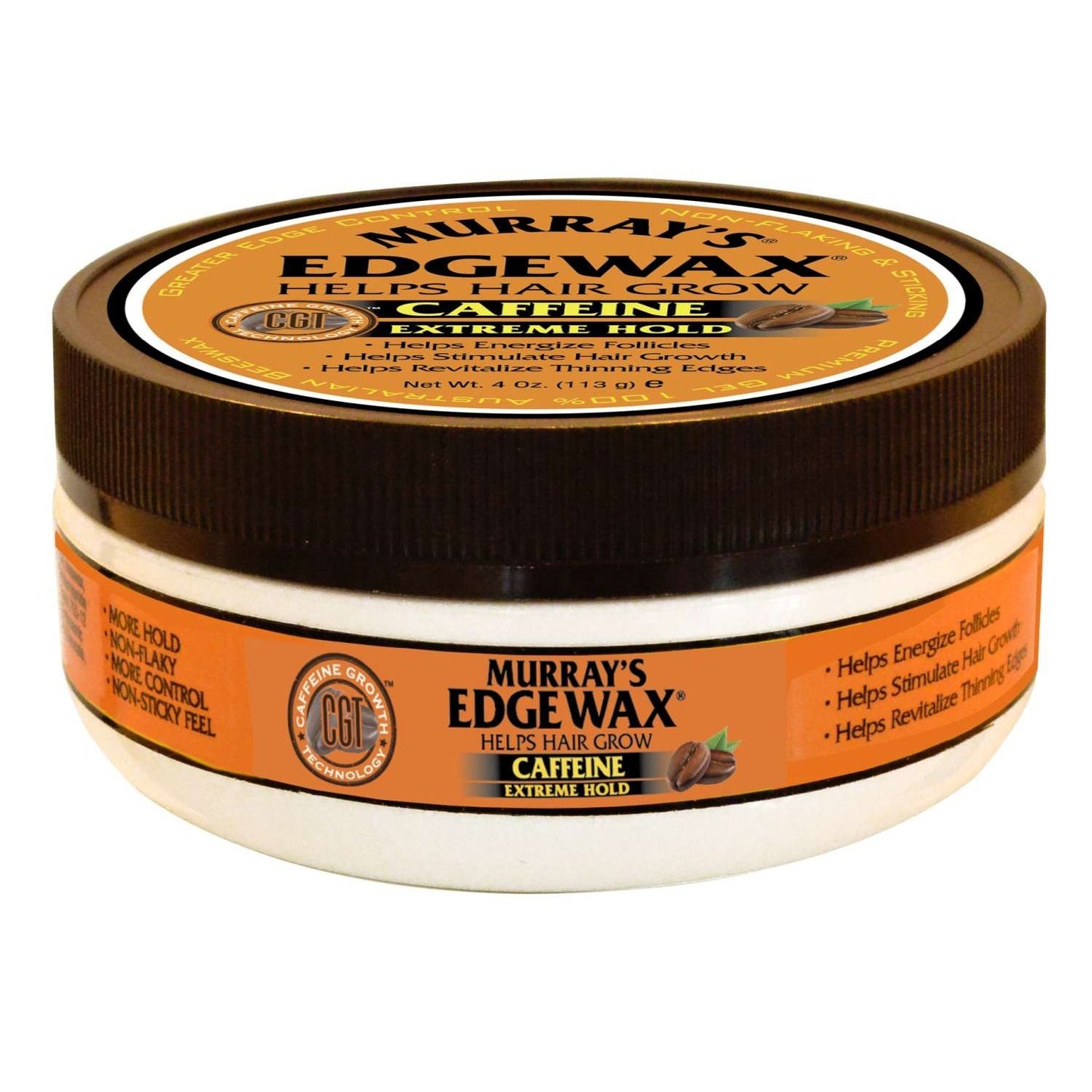 Murrays Edge Wax Cafeína Fijación Extrema