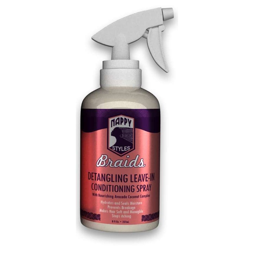 Nappy Styles Braids Detangling Leave-In Conditioning Spray