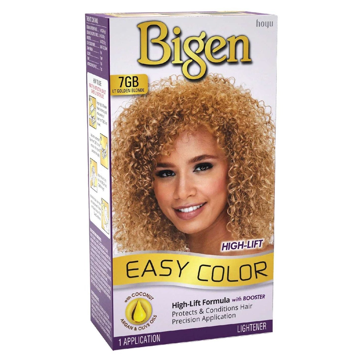 Bigen Ez Color Mujer 7Gb Rubio Claro Dorado