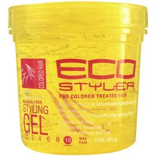 Gel Estilo Eco Amarillo 16 oz.