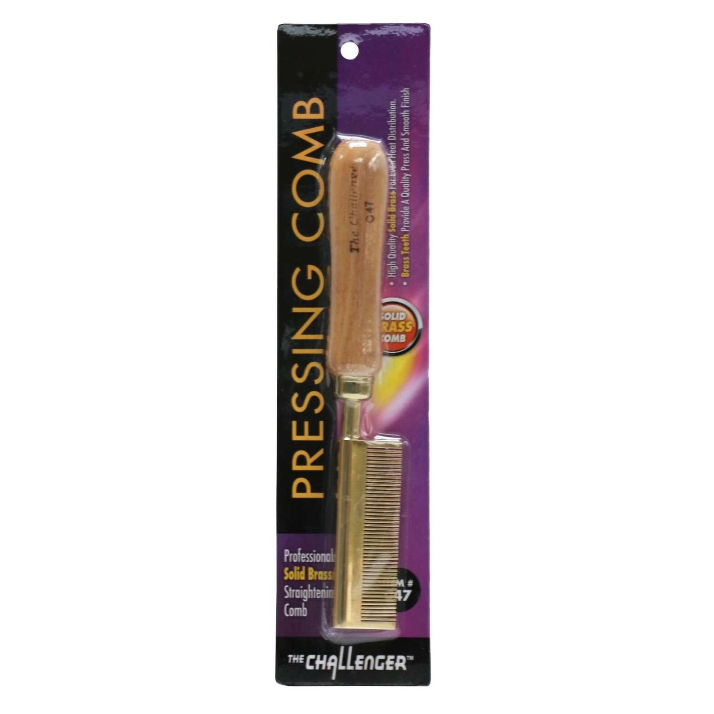 Challenger Press Comb-Fine Teeth