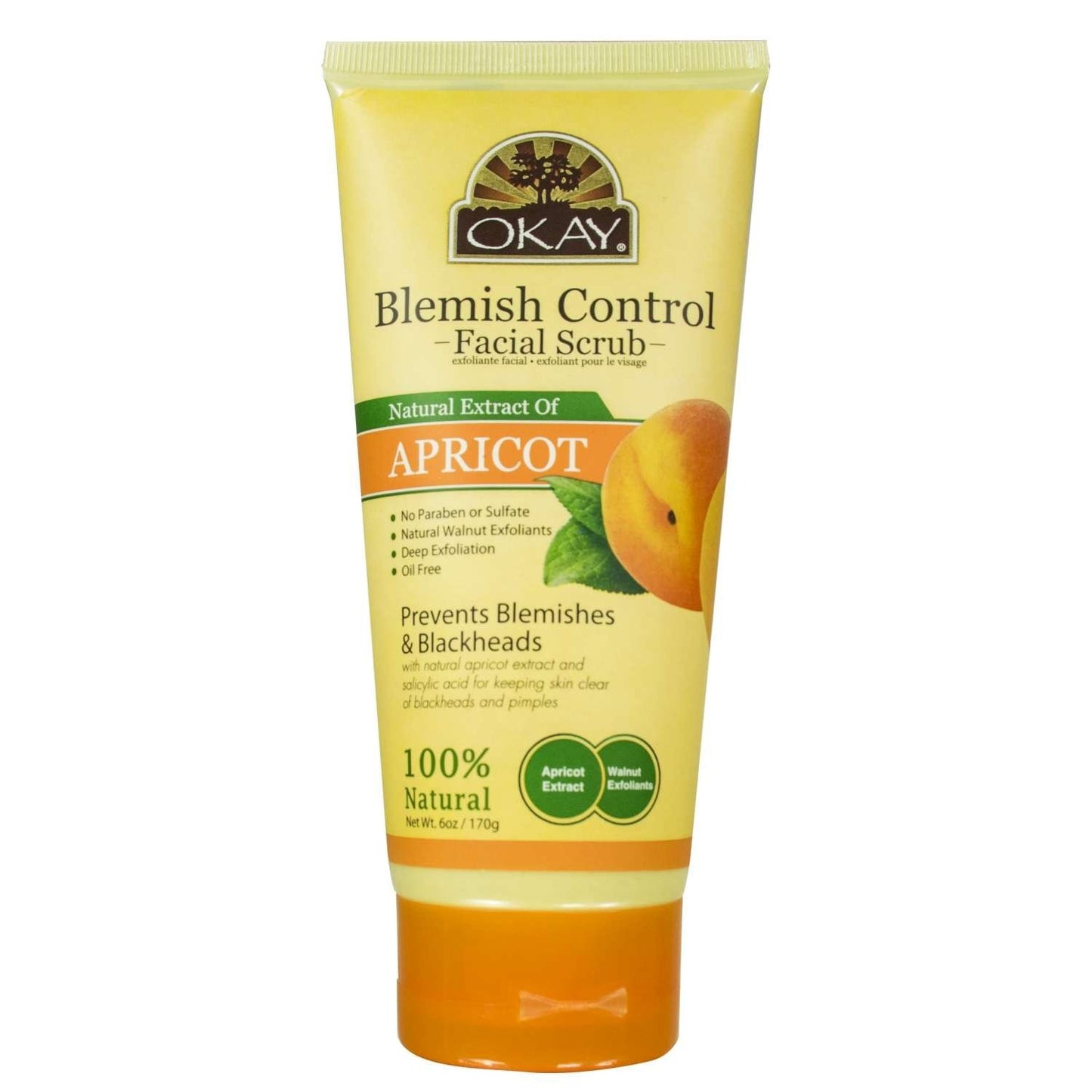 Okay Facial Scrub Apricot