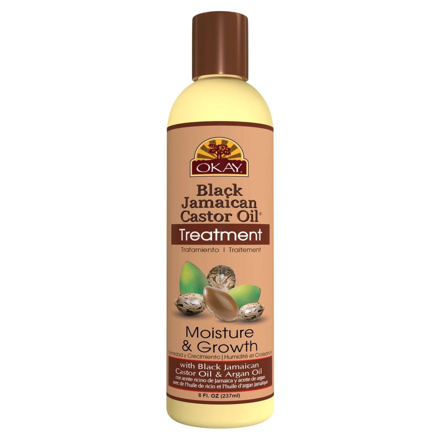 Okay Black Jamaican Castor Oil Moisturizing Growth Deep Treatment