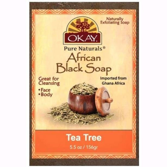 Okay Black Soap Tea Tree