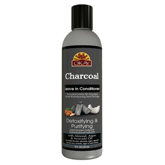 Okay Charcoal Leave-In Conditioner Detoxifying  Purifying