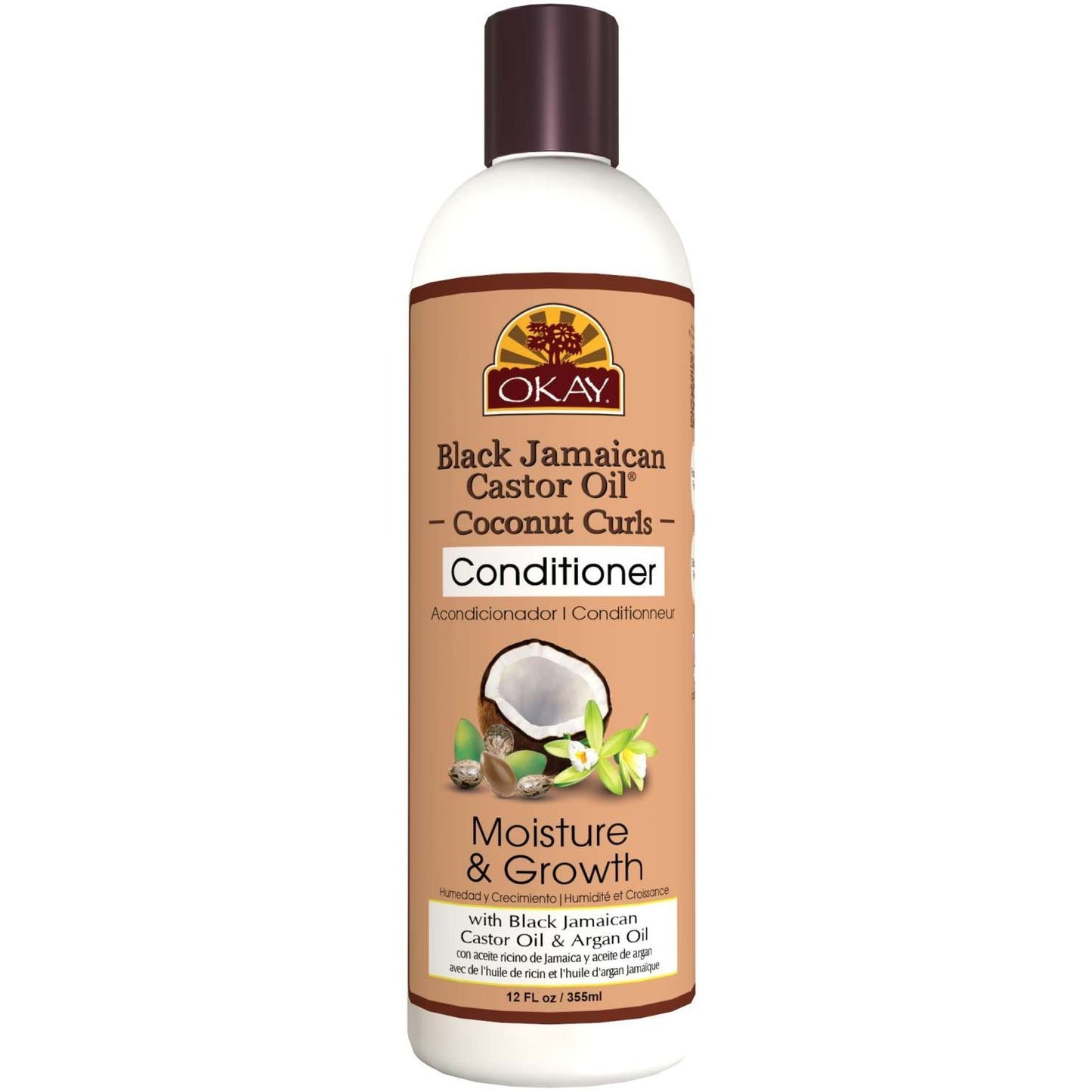 Okay Black Jamaican Castor Oil  Coconut Conditioner