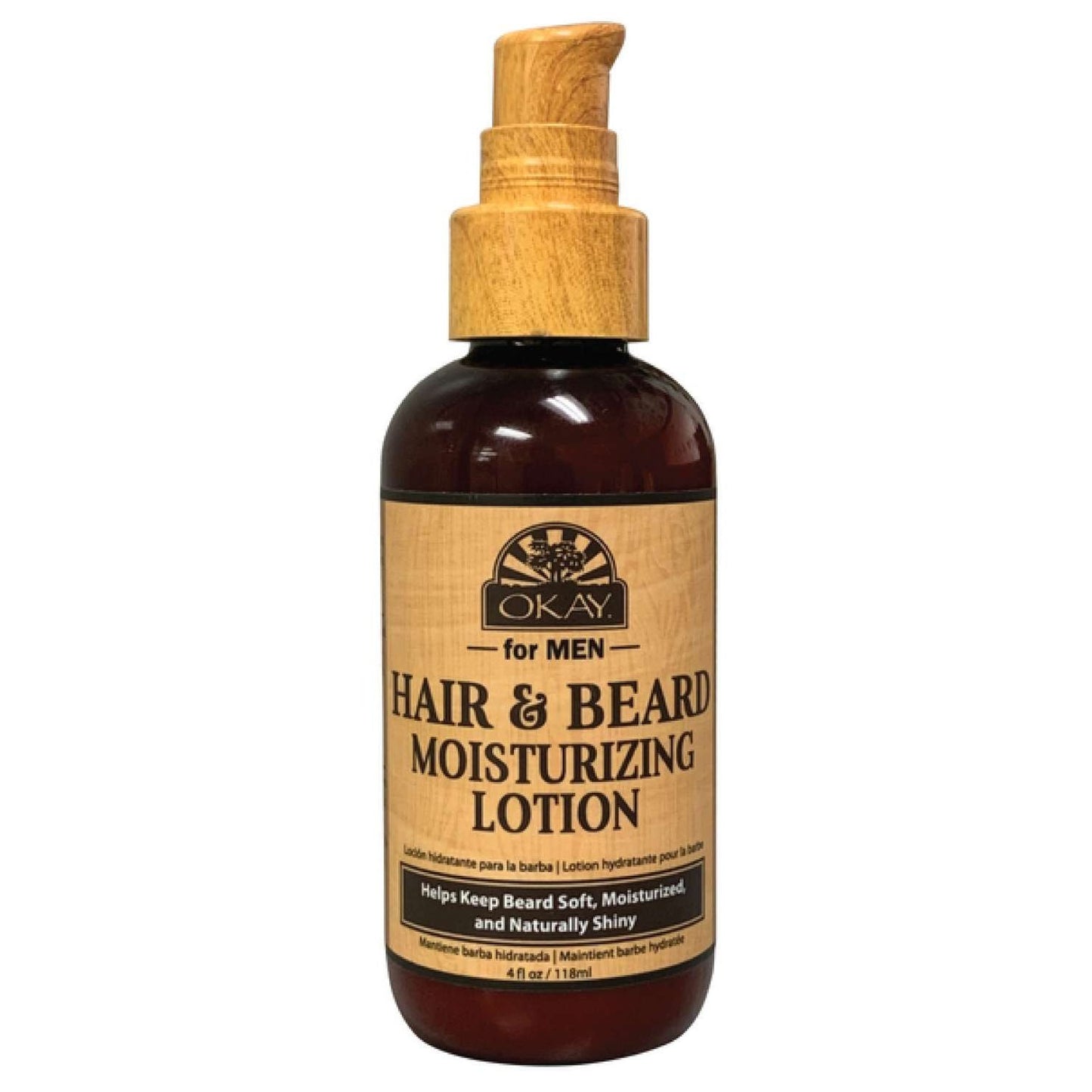 Okay Men Beard  Hair Moisturizing Lotion