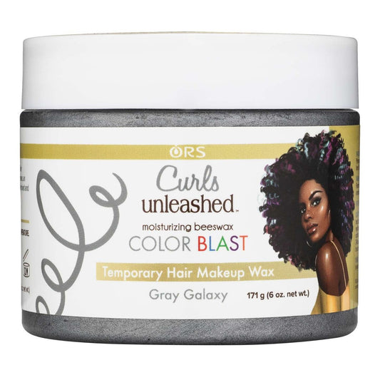 Curls Unleashed Color Blast Grey Galaxy Temporal Color de Cabello Cera de Maquillaje