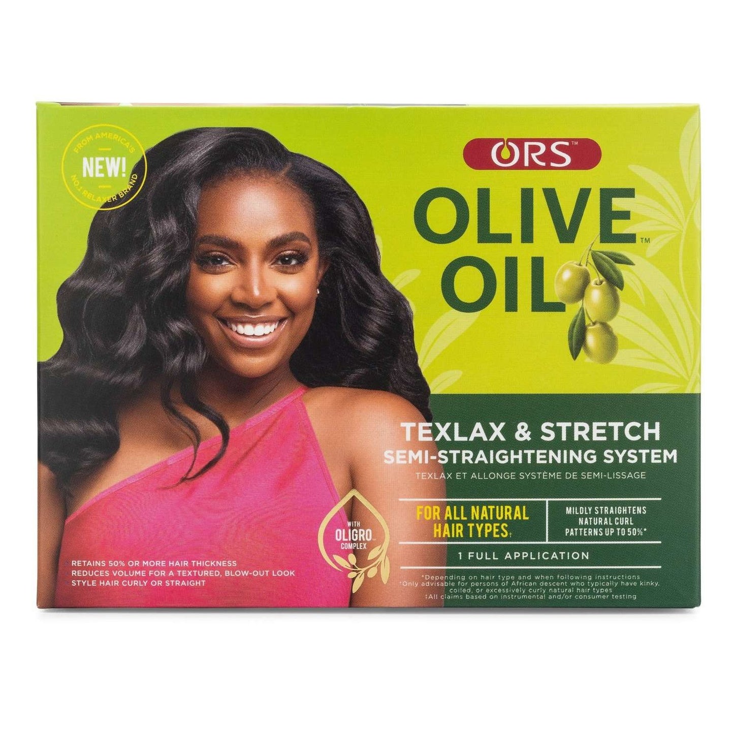 Ors Olive Oil Texlax  Stretch Semi-Straightening System