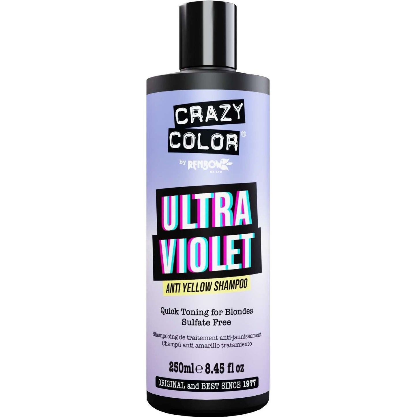 Crazy Color Ultraviolet Anti Yellow Shampoo