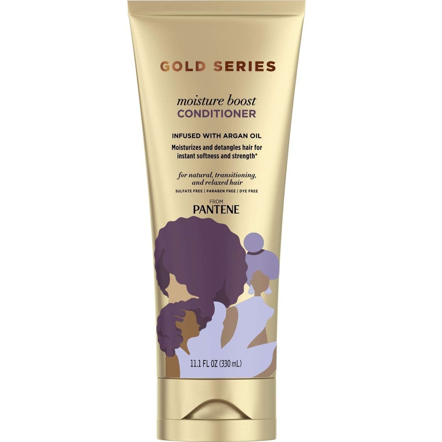 Acondicionador Pantene Gold Series Moisture Boost con aceite de argán