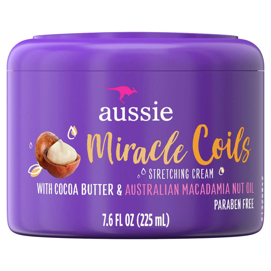 Crema de estiramiento Aussie Miracle Coils
