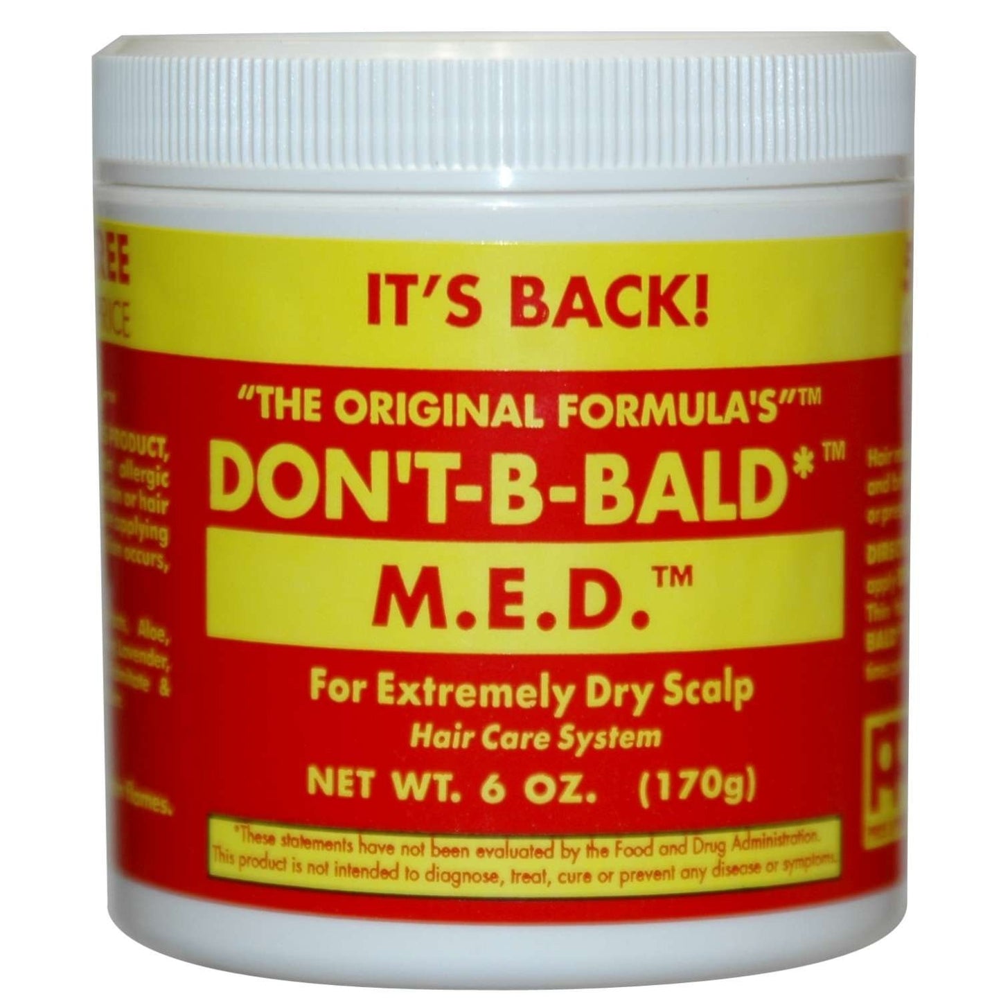 Dont B Bald M.E.D. Redyellow