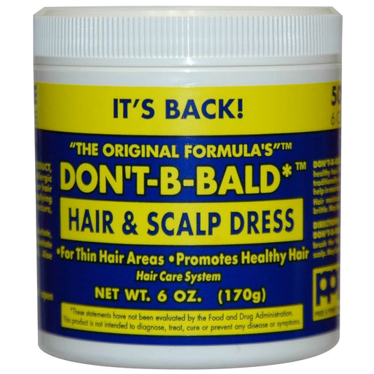 Vestido Dont B Bald Hair Scalp Azulamarillo