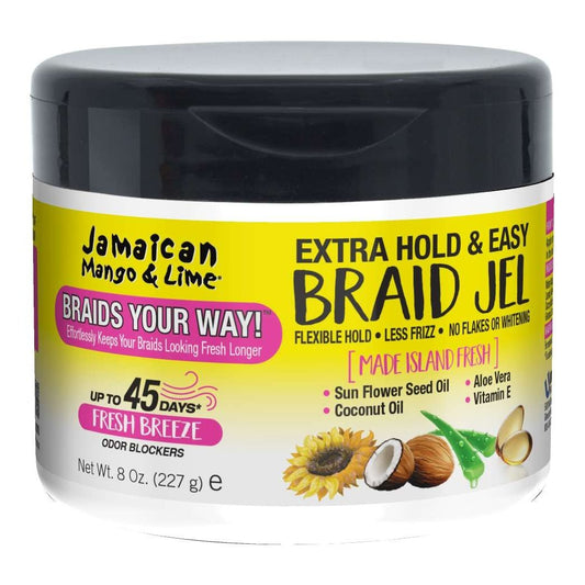 Trenzas jamaicanas de mango y lima a tu manera - Braid Jel