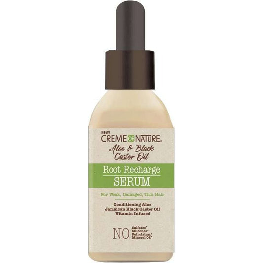 Creme Of Nature Aloe Black Castor Oil Root Recharge Serum