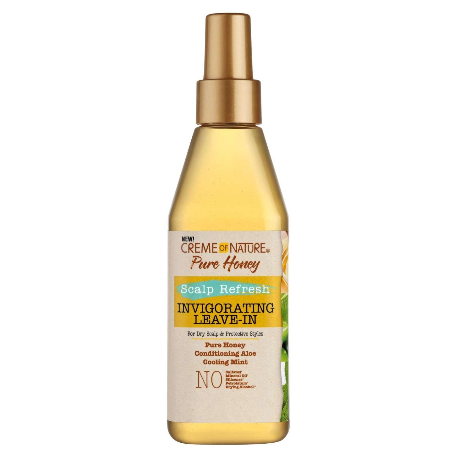 Creme Of Nature Pure Honey Scalp Refresh Invigorating Leave-In