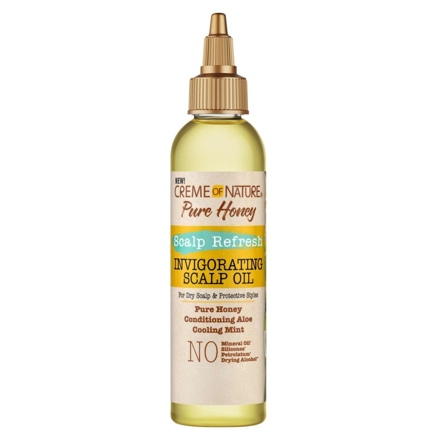 Creme Of Nature Pure Honey Scalp Refresh Invigorating Scalp Oil