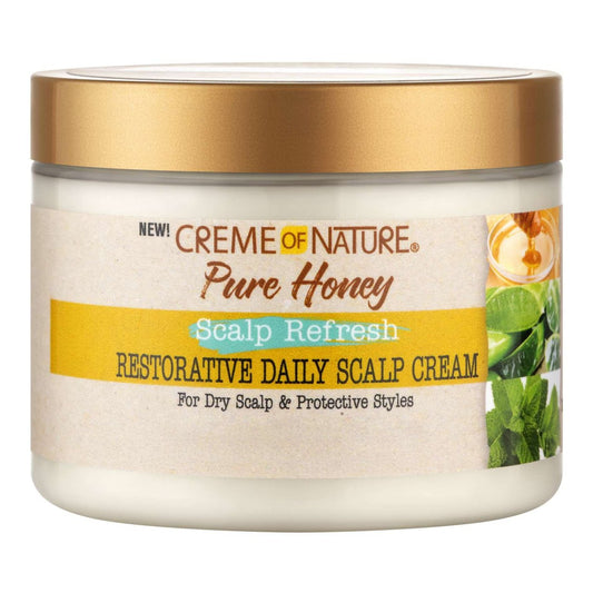 Creme Of Nature Pure Honey Scalp Refresh tratamiento restaurador para el cuero cabelludo