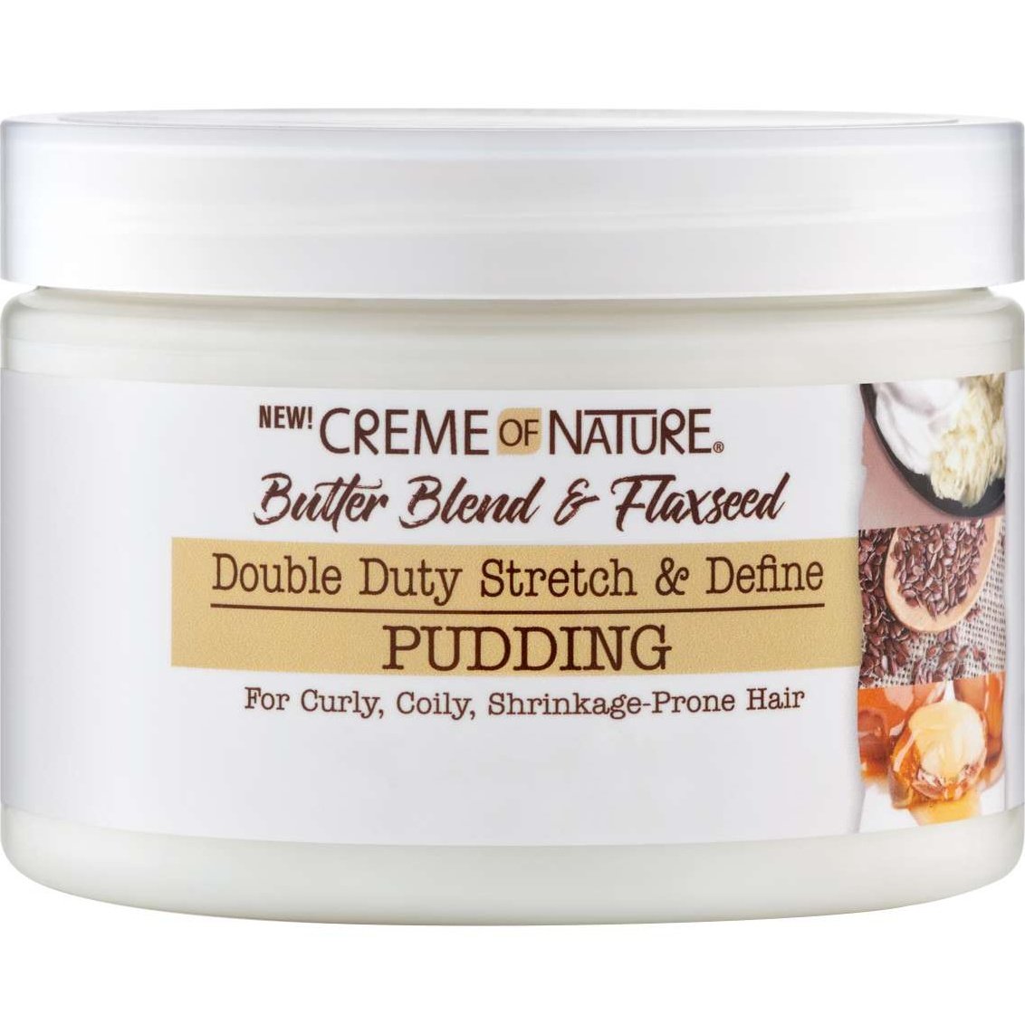 Creme Of Nature Butter Blend  Flaxseed Stretch  Define Pudding