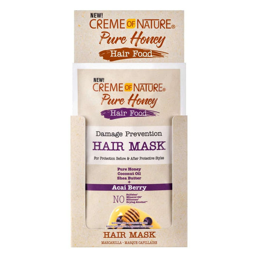 Creme Of Nature Pure Honey Hair Food Damage Prevention Hair Mask