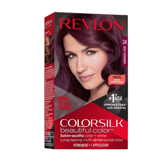 Revlon Colorsilk Color de cabello 034 Borgoña intenso