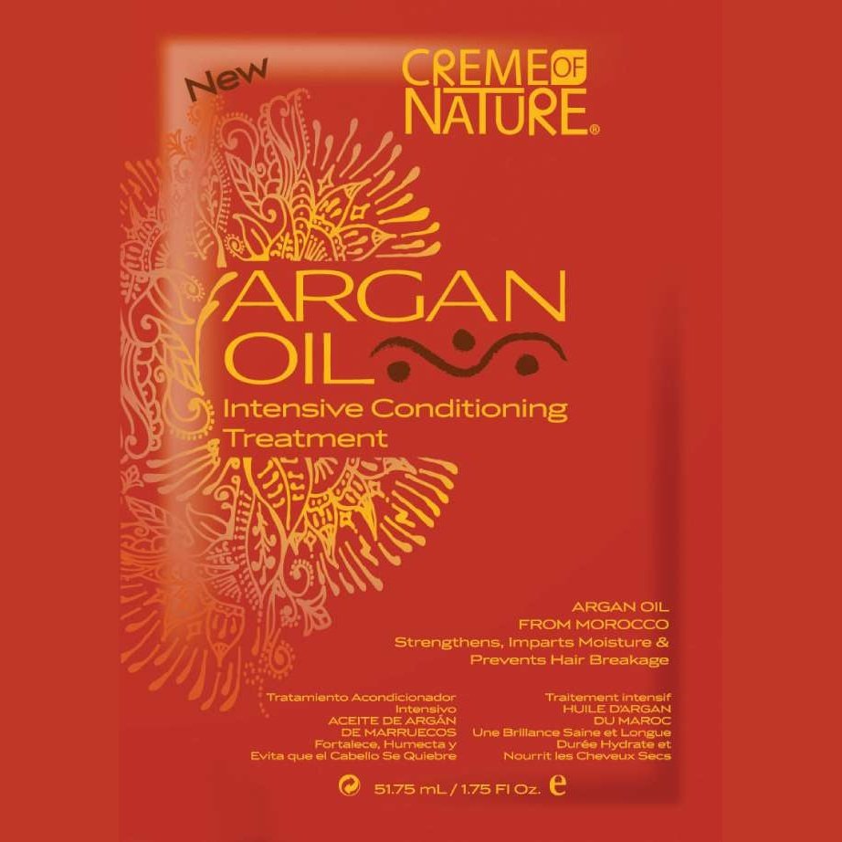 Creme Of Nature Argan Oil Intensive Conditioning Treatment 12-Piece Pack