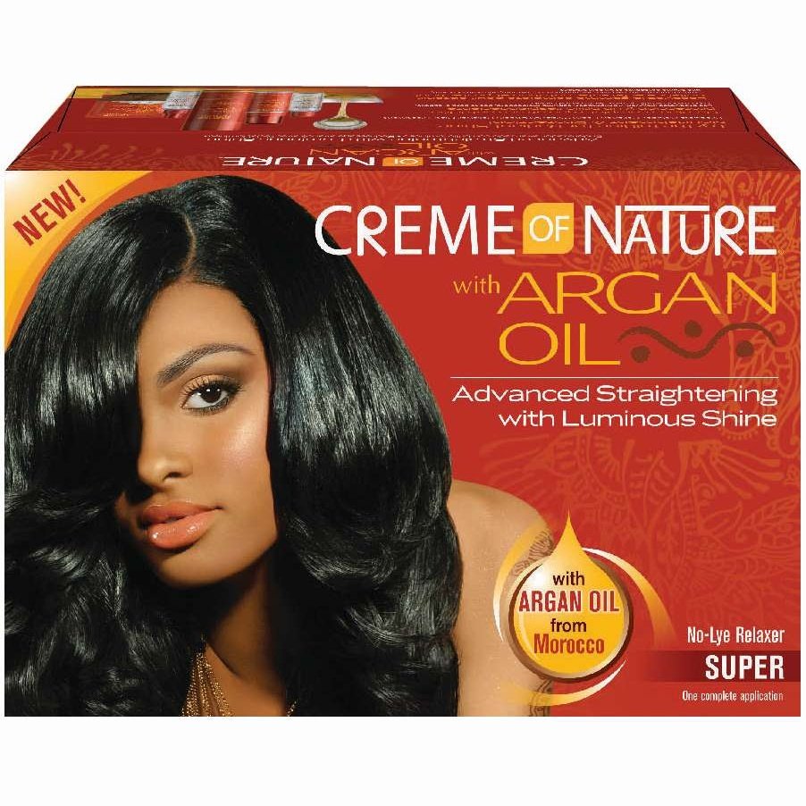 Creme Of Nature Argan No Lye Relaxer Super