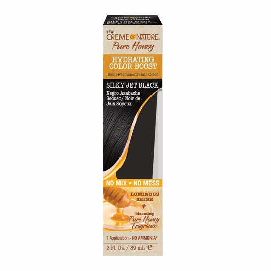 Creme Of Nature Pure Honey Semi Perm Silky Jet Black