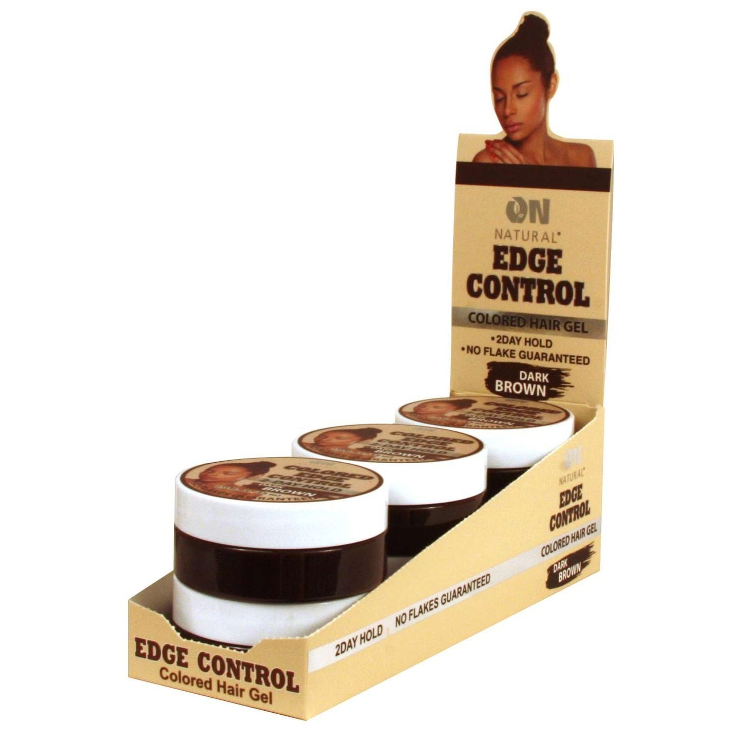 On Natural Edge Control Colored Dark Brown