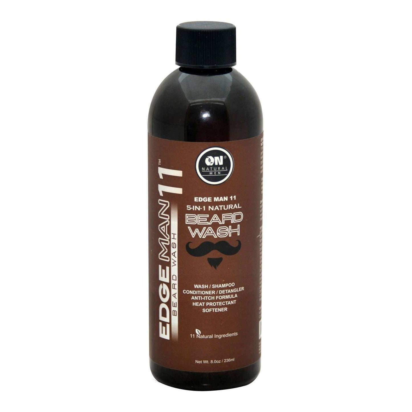 On Edge Man 11 5-In-1 Natural Beard Wash