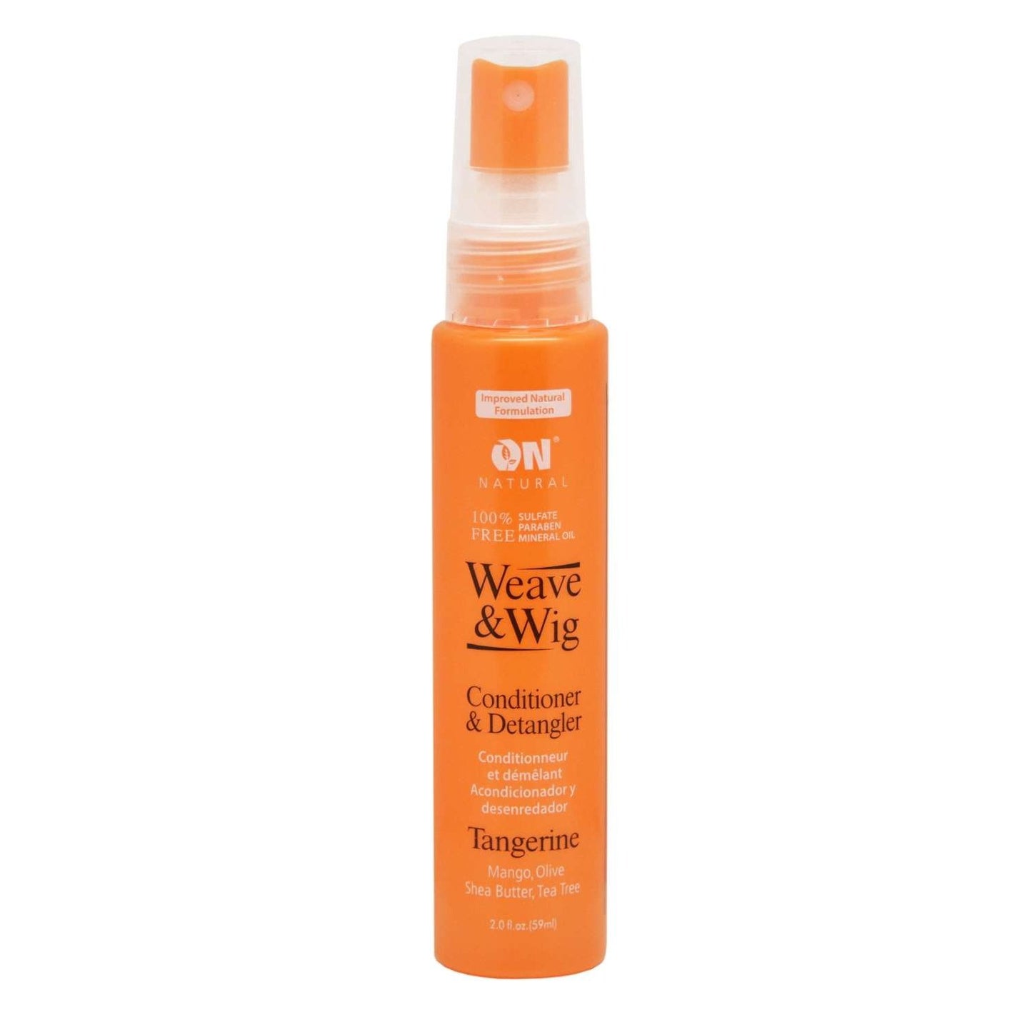 On Natural Weave  Wig Tangerine Conditioner  Detangler