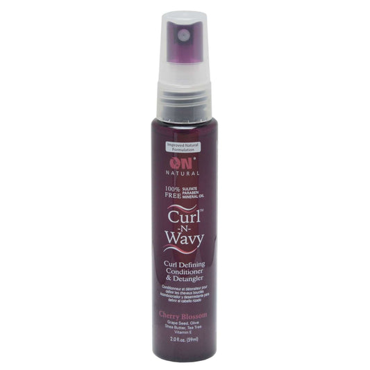 On Natural Curl-N-Wavy Cherry Detangler