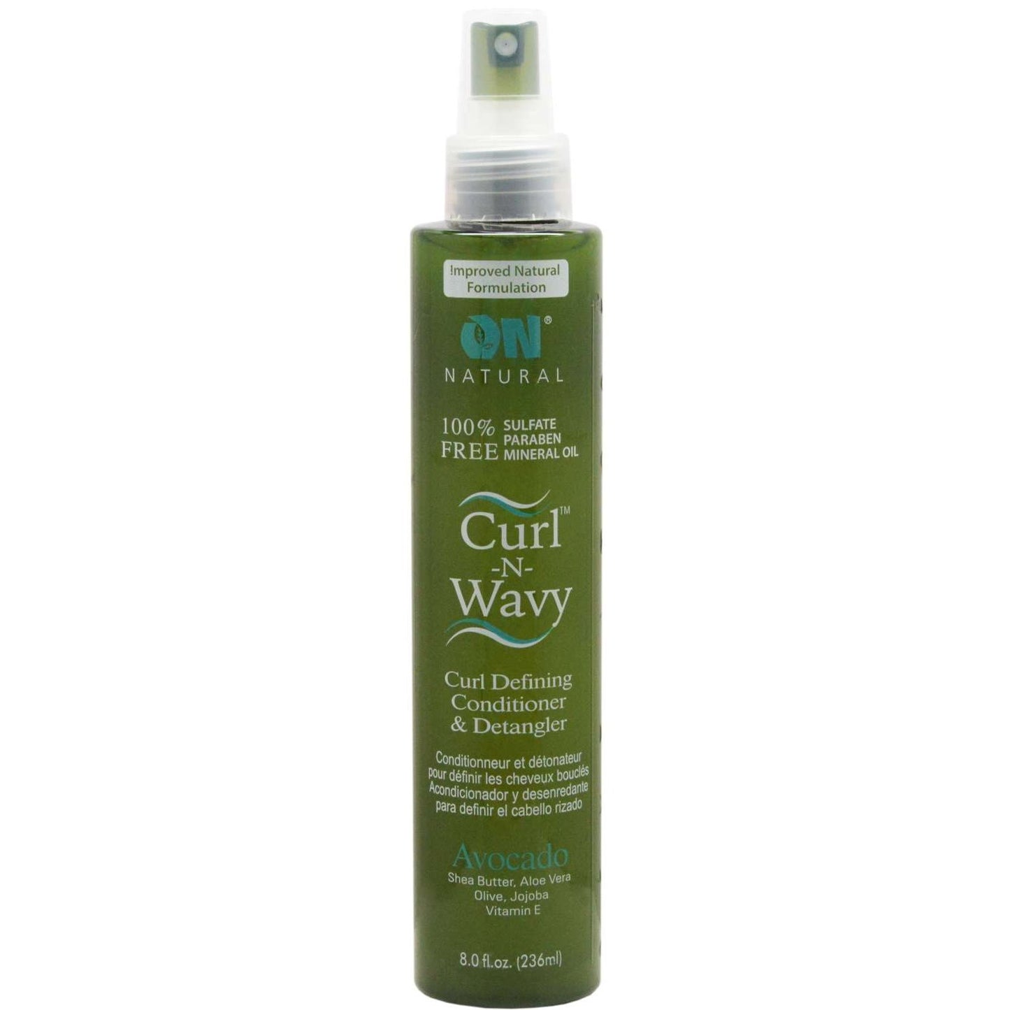 Sobre el desenredante de aguacate natural Curl-N-Wavy