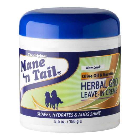 Terapia de crema sin enjuague Herbal Gro de Mane N Tail