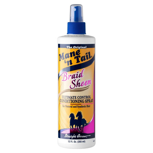 Spray de brillo para trenzas Mane N Tail