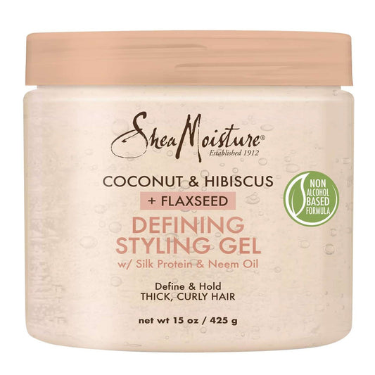 Shea Moisture Coconut  Hibiscus  Flaxseed Defining Styling Gel
