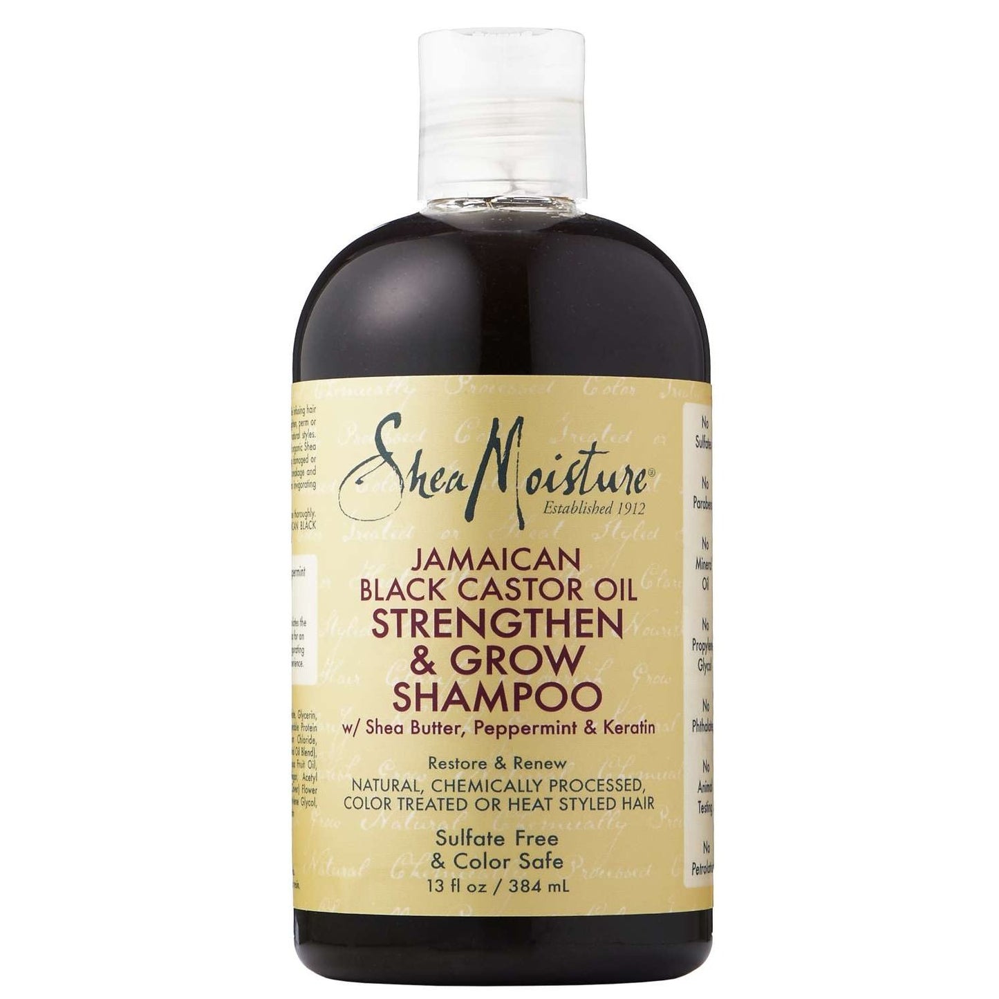 Shea Moisture Jamaican Black Castor Oil Strengthen  Restore Shampoo