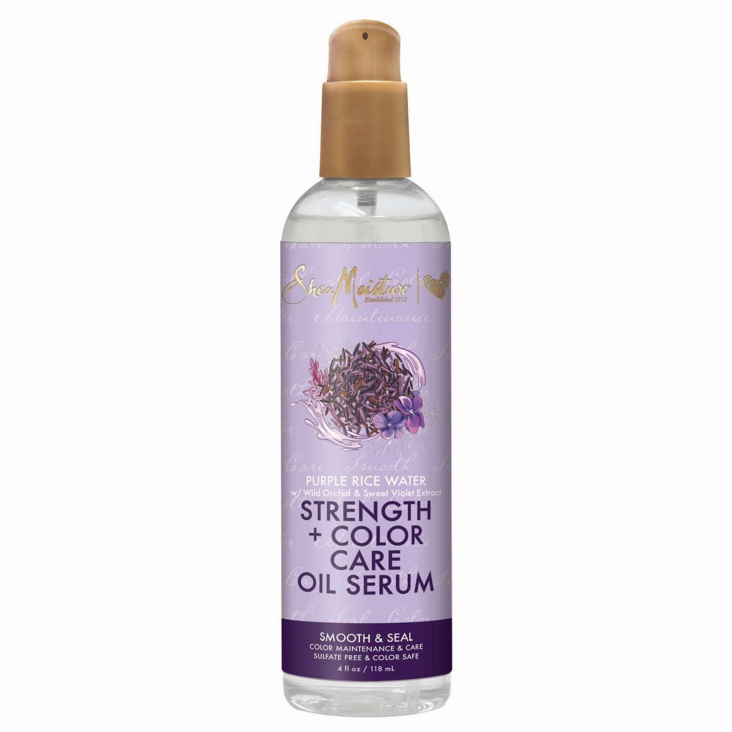 Shea Moisture Purple Rice Water Strength  Color Care Oil Serum