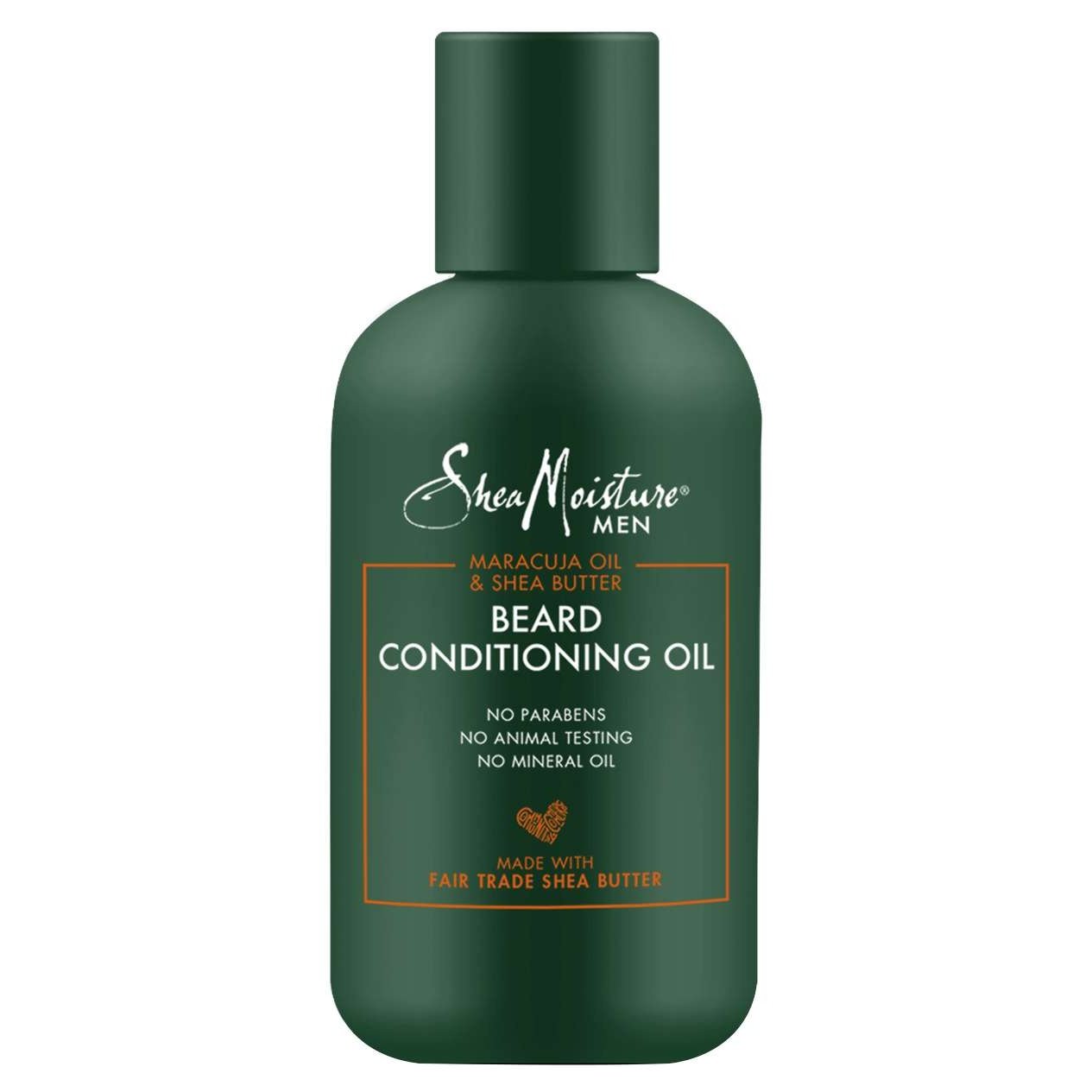 Shea Moisture Men Aceite de maracuyá Manteca de karité Aceite acondicionador para barba