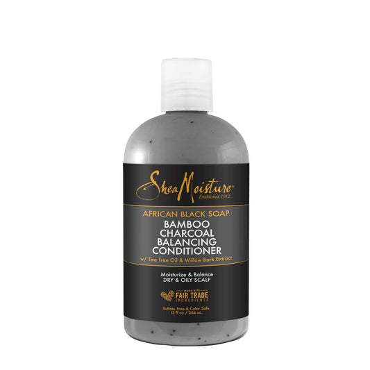 Shea Moisture African Black Soap Bamboo Charcoal Balancing Conditioner